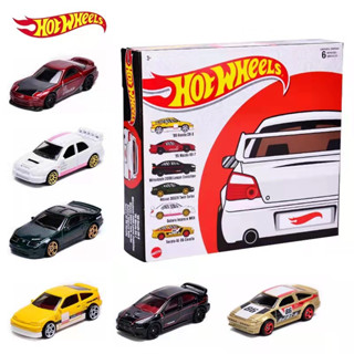 โมเดลรถฮอทวีล Hot Wheels - Japanese Car Culture Multi Pack (Completed) ขนาด 1:64 เซตรถญี่ปุ่น 6 คัน รุ่น HDH50