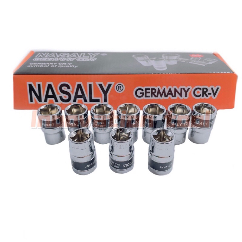 ลดทะลุพิกัด ลดกระหน่ำ ANTON Nastly ลูกบล็อก สั้น 6 เหลี่ยม GERMANY 1/2 4หุน Dr / 8-32mm ราคาถูกสุด ราคา ต่อตัว