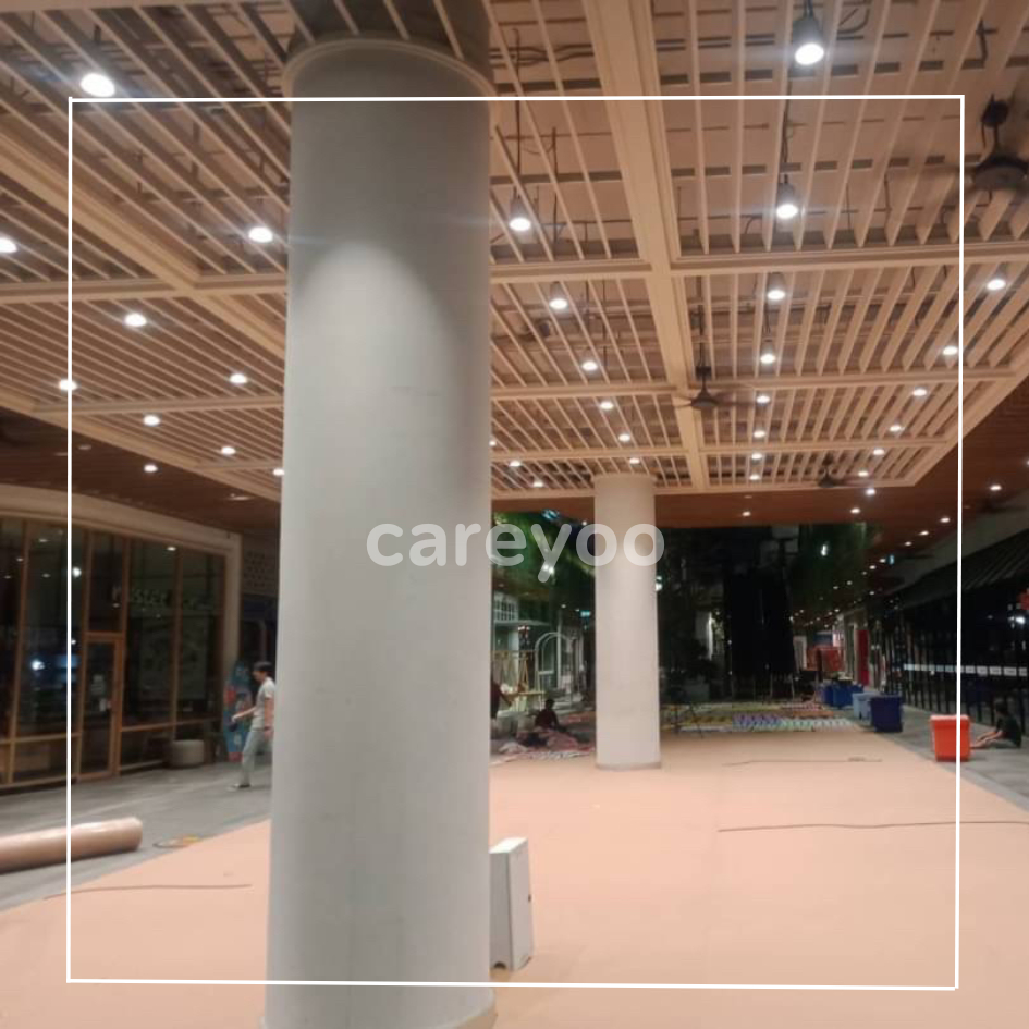 พรมอัดเรียบ ยกม้วน กว้าง1.5เมตร ยาว 20 ,25 ,30 เมตร (เลือกได้) พรมใหม่ - รูปที่ 2