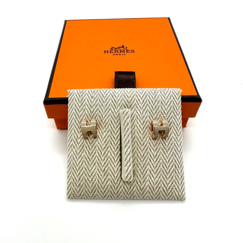 hermes pop h mini earring