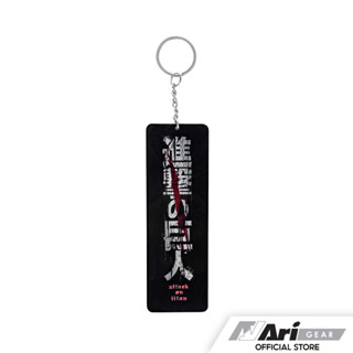 AOT X ARI ACRYLIC KEYCHAIN - BLACK/GREY/RED