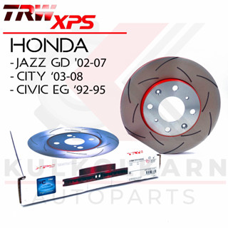 TRW จานเบรคหน้ารุ่น XPS HONDA JAZZ GD 02-07, CITY 03-08, CIVIC EG 92-95 (DF4152XSS)