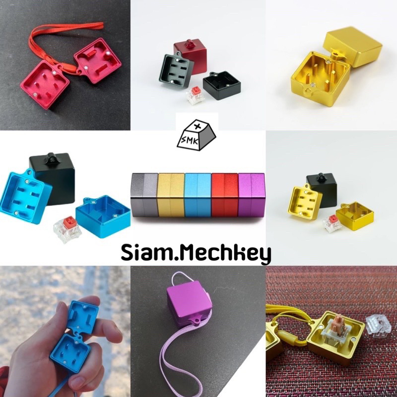 พร้อมส่งที่ไทย ของแท้ Switch Opener ที่เปิดสวิตซ์ วัสดุ CNC Aluminum Alloy เพื่อทำการลูป / ใส่ฟิล์ม Mechanical Keyboard
