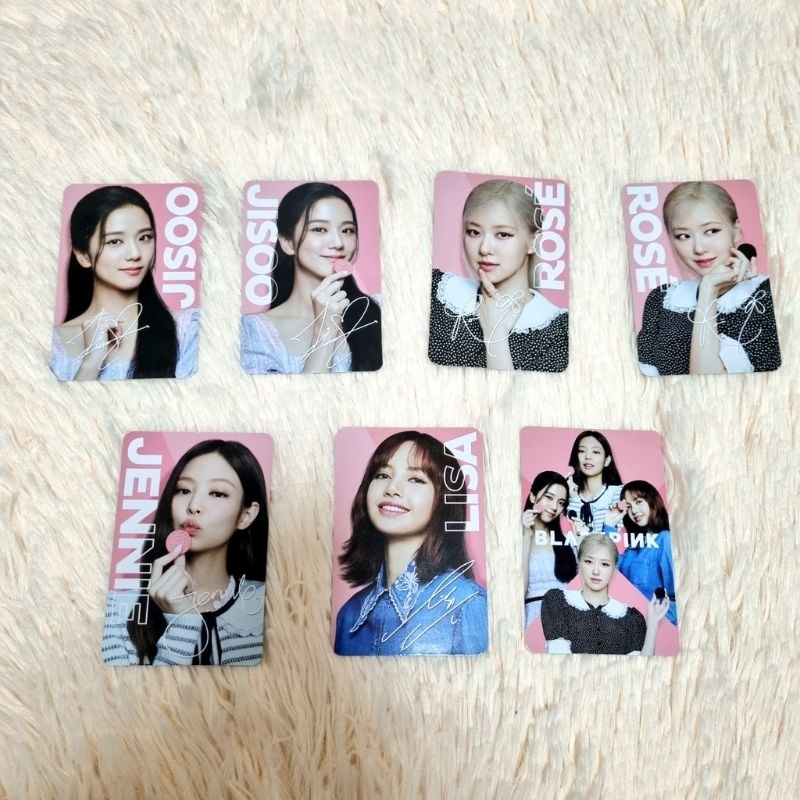 (พร้อมส่ง) การ์ด Oreo x Blackpink โอริโอ้แบล็คพิ้ง