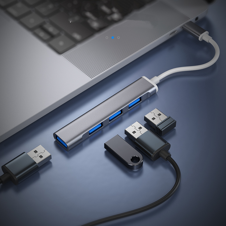 Caravan Crew 4 Ports USB HUB อุปกรณ์เพิ่มช่อง USB ใช้งานง่าย สินค้าของ ...
