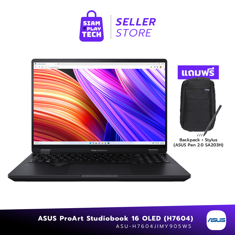 ASUS ProArt Studiobook 16 OLED (H7604JI-MY905WS)(Black) Notebook