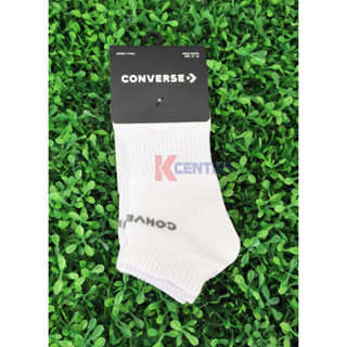 Converse ถุงเท้าข้อสั้นพอดีตาตุ่ม รุ่น Running Short Socks (1120777)