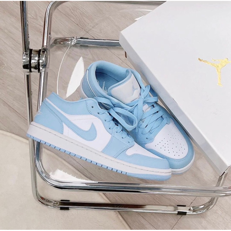 ✅Nike Air Jordan 1 low Aluminum ของแท้100%