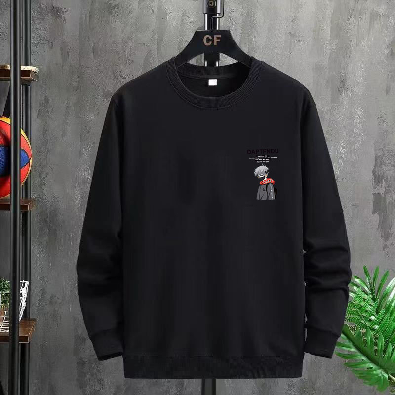 BK-542-O เสื่อแขนยาวคอกลม เสื้อสเวตเตอร์ลายน่ารัก งานสกรีนอย่างดี ผ้าโพลีใส่สบายตัว