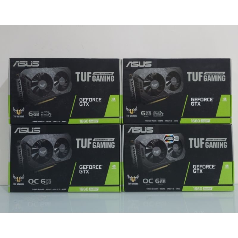 VGA (การ์ดแสดงผล) ASUS TUF GTX1660S O6G GAMING - 6GB GDDR6 (มือสอง) ประกันศูนย์ไทย
