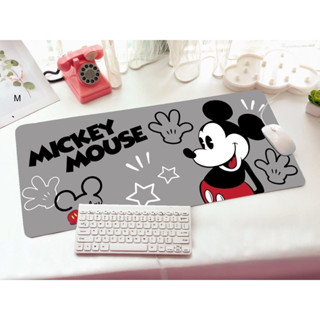 MICKEY  1F แผ่นรอง คีย์บอร์ด รองคีย์บอร์ด keyboard ลาย MICKEY MOUSE 1F  ขนาด 30 x 70 cm แผ่นหนานุ่ม มียางกันลื่น    PMYL