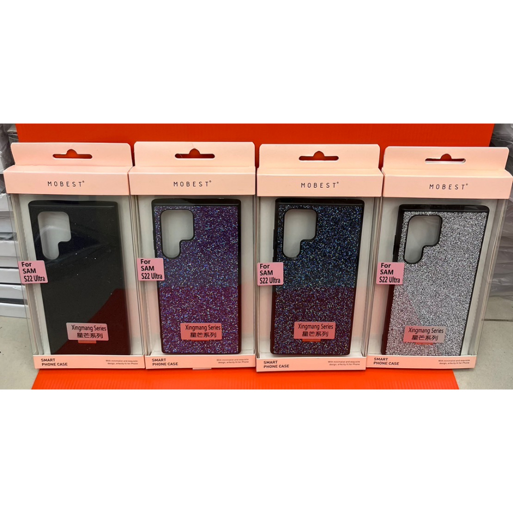 ของแท้💯% Mobest เคสกากเพชร เคส For Samsung galaxy S24Ultra S23Ultra ขอบนิ่มหลังแข็ง