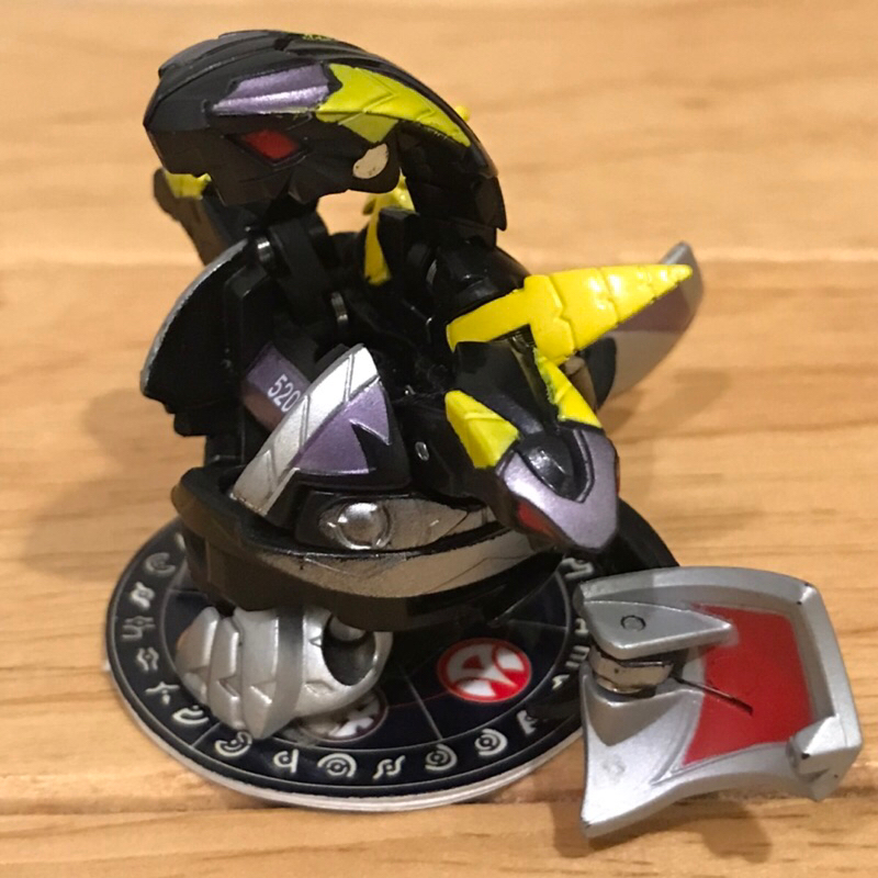 Bakugan Japanese Evolved Darkus Black Knight Percival Spin