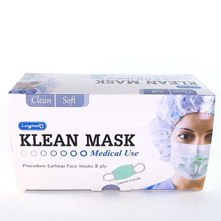 💠Klean Mask (Longmed) 💠คลีนมาส์ก หน้ากากอนามัยทางการแพทย์ 50 ชิ้น