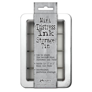 Tim Holtz Mini Distress Ink Storage Tin กล่องใส่ตลับ mini distress ink