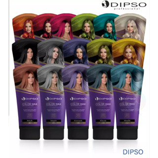 แว๊กซ์สีผมดิ๊พโซ่ ซุปเปอร์ ชายน์ แฮร์ คัลเลอร์ แว๊กซ์ 150 มล. DIPSO Super Shine Hair Color Wax 150 ml.