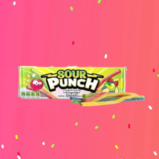 Sour Punch Rainbow Straws Candy