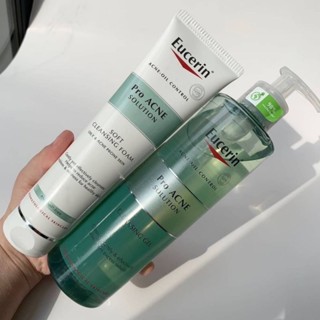 🟢 Cleanser สำหรับคนเป็นสิว กับ Eucerin Pro ACNE Solution🟢แท้ฉลากไทย🇹🇭