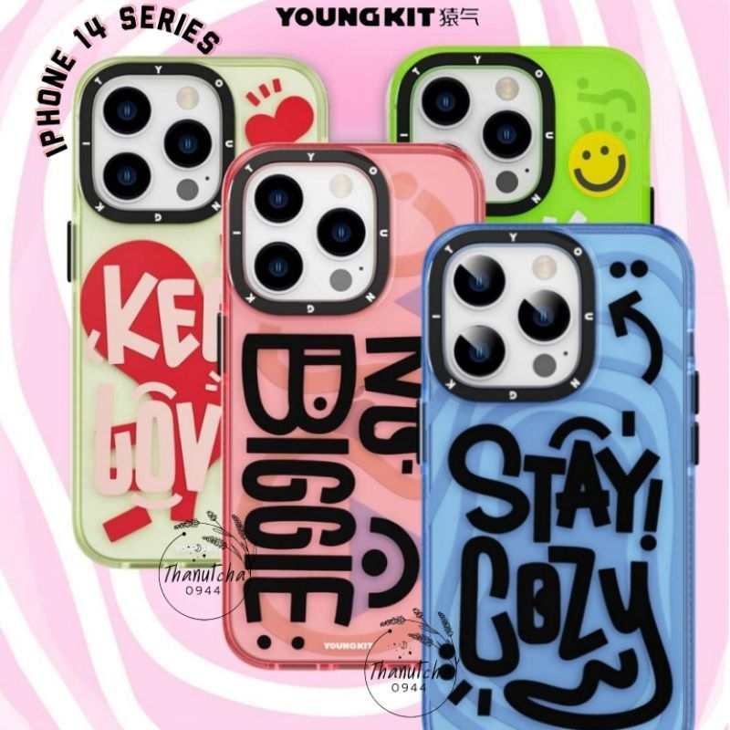 Youngkit Happy Mood เคสกันกระแทก iPhone14 Series