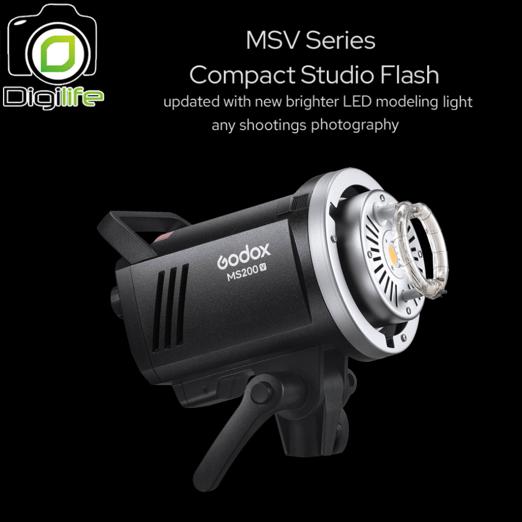 Godox Flash MS200V 200W 5800K Bowen Mount - รับประกันศูนย์ Godox Thailand 3ปี