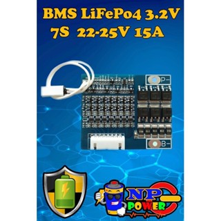 BMS 7S 15A LiFepo4 3.2V