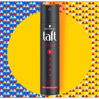 Taft Power Hair Lacquer Hold 5 250ml สเปรย์จัดแต่งทรงผม ทัฟท์ พาวเวอร์ แฮร์ แลคเกอร์ โฮลด์ 5