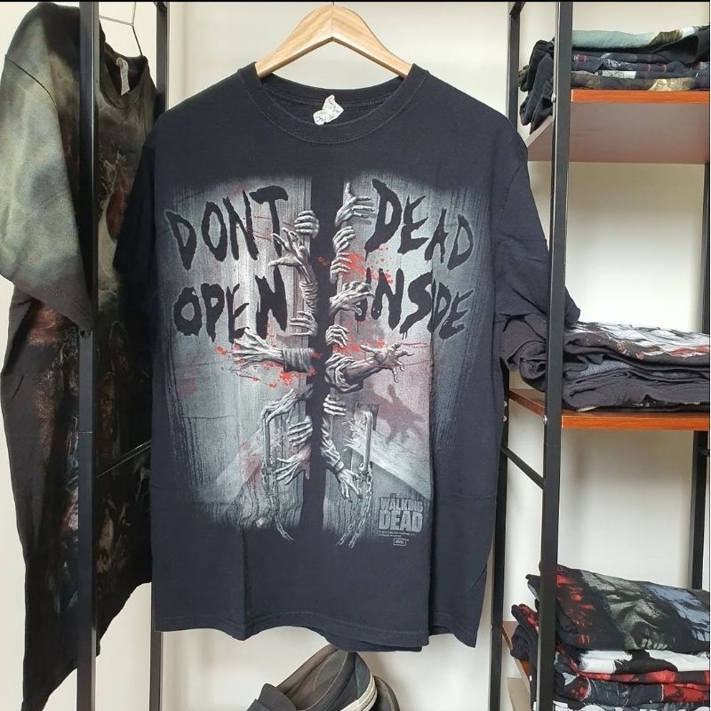 เสื้อยืดวินเทจ The Walking Dead ลาย Walker ตอกปี 2012