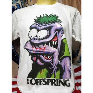 เสื้อวงนำเข้า The Offspring Bad Religion Rancid Green Day Nofx Hardcore Punk Core Street Punk Rock Retro Vintage Style