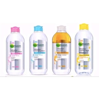 ล้างเครื่องสำอาง การ์นิเย่ ไมเซล่า คลีนซิ่ง วอเตอร์ Garnier Micellar Cleansing Water 400 ml