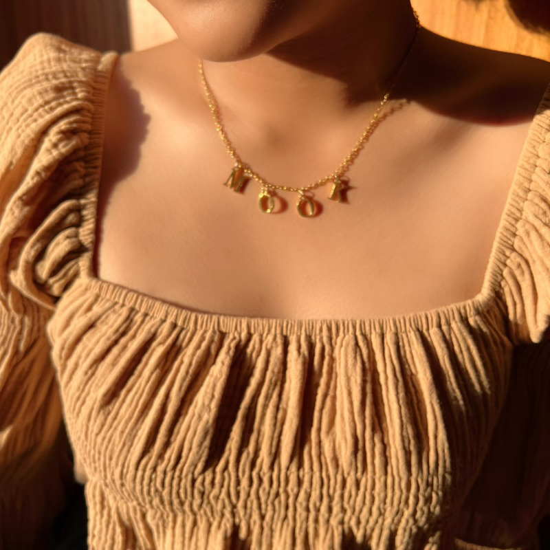 (สั่งในไลฟ์🔥ลด50%)สั่งทำชื่อในแชท🌟Sophia Customer’s order Necklace