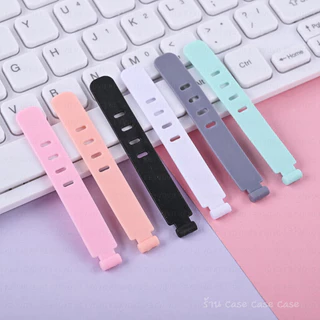 ที่รัดสายหูฟัง รัดสายชาร์จ เก็บหูฟัง ที่พันสายไฟ ตัวล๊อคสาย