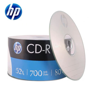 แผ่นCD-R ยี่ห้อHP 50pcs แผ่นซีดี