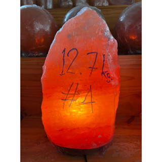 ขนาด 12 kg โคมไฟเกลือหิมาลายัน Himalayan Salt Lamp ทรงธรรมชาติ