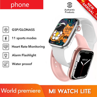 smartwatch สมาร์ทวอทช์ สัมผัสได้เต็มจอ smart watch รับประกัน 1ปี รองรับภาษาไทย นาฬิกาสมาร