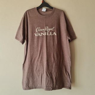 เสื้อยืด VANILLA สีน้ำตาล