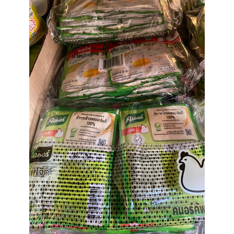 คนอร์คัพโจ๊ก 30กรัม แพคละ12ซอง อายุสินค้าใหม่ พร้อมส่ง - รูปที่ 3