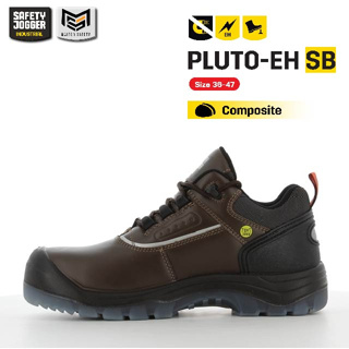 [รับประกัน 3 เดือน] Safety Jogger รุ่น PLUTO-EH SB รองเท้าเซฟตี้หุ้มส้น หัวคอมโพสิท รองเท้าป้องกันไฟฟ้าแรงสูง