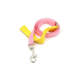 Pet leash สายจูงสุนัข สายจูงแมว สายจูงสัตว์เลี้ยง 1x130 cm สีชมพู STP210617-15P