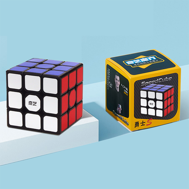รูบิค 3x3 ลื่นหัวแตก สีดำ แบบเคลือบสี ไม่ลื่นคืนเงิน รูบิด ลูกบิด ลูบิก Rubik's Cube