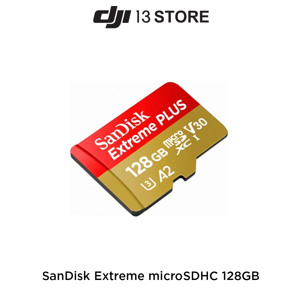 SanDisk Extreme microSDXC 128GB V30 U3 C10 Read 160MB/s Write 90MB/s เมมโมรี่การ์ด 128GB รองรับ 4K