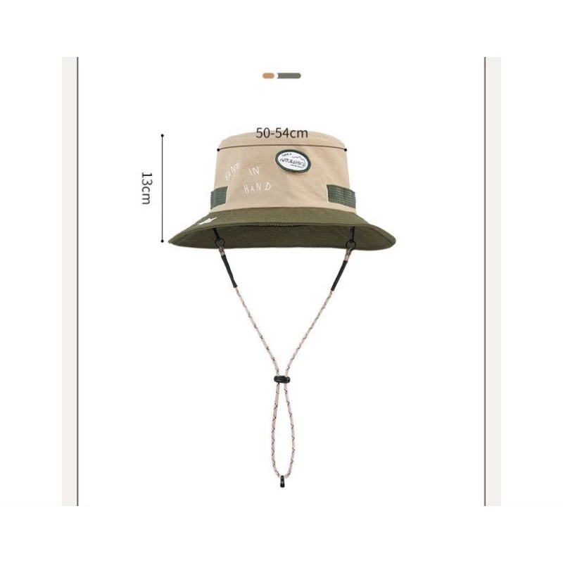 หมวกเด็ก12เดือน-7ปี รอบหัว:52-54cmหมวกบักเก็ต(Bucket）เดีนป่าแคมปิ้ง thumbnail 4