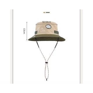 หมวกเด็ก12เดือน-7ปี รอบหัว:52-54cmหมวกบักเก็ต(Bucket）เดีนป่าแคมปิ้ง