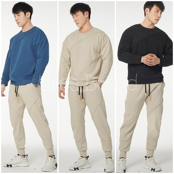 M-3XL / 5 สี / กางเกงวอร์มบุขน เสื้อแขนยาว หนา นุ่ม กันหนาวติดลบ รุ่น Handsome Man MSS กางเกงบุขนผู้ชาย เสื้อบุขนผู้ชาย