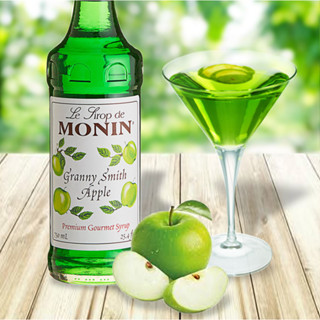 (HomeKoffee) MONIN Green Apple Syrup โมนิน ไซรัปแอปเปิ้ลเขียว บรรจุขวด 700 ml. น้ำเชื่อม MONIN กลิ่น “Green Apple”