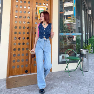 Signature Jeans by sistersfabric กางเกงยีนส์ทรงกระบอก