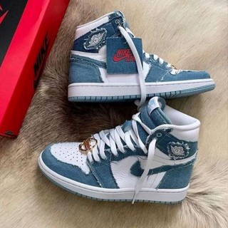 *พร้อมส่ง*ของแท้💯% NIKE AIR JORDAN 1 HIGH OG "DENIM"