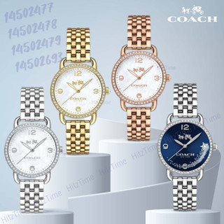 นาฬิกา COACH นาฬิกาข้อมือผู้หญิง แบรนด์เนม ของแท้ รุ่น 14502693 14502479 COACH นาฬิกาข้อมือ Watch โค้ช นาฬิกากันน้ำ