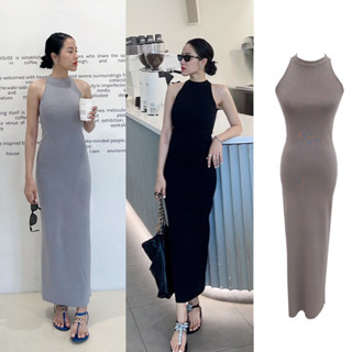 LITAZSTYLE : PARIS DRESS ( เทาเบจ เทาบูล พร้อมส่ง/ ดำ รอของตามระบบ )