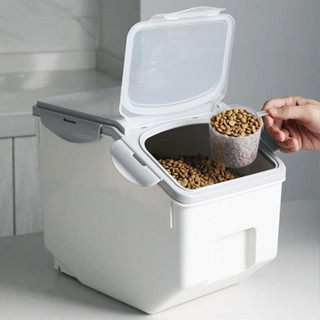 Pet Food Storage Container ถังเก็บอาหารสัตว์เลี้ยง 22x35x36 cm PT618-8