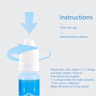 น้ำยาหล่อลื่นรูบิค Gan Speed Cube Lube 10ml rubix cube sharkrubik
